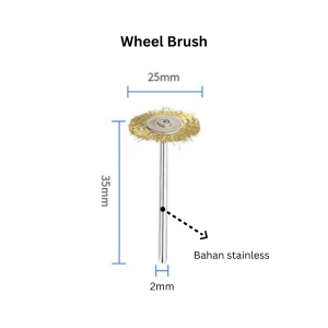 AKSESORIS ACCESORIES MATA GRINDER GERINDA GURINDA DREMEL BOR MINI TUNER GANTUNG SIKAT KAWAT PIRING MANGKOK SAPU KUNINGAN WIRE STEEL BRUSH POLISHING WHEEL HEAD CUP END BRUSH MINI KECIL PEMBERSIH PENGHILANG KARAT KERAK BATU AKIK PLAT BESI METAL PAPAN KAYU