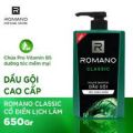 Dầu gội romano 650g Bich Chi DGRMN650, ''hương thành công, chất thành công, cho tóc chắc khỏe, da sạch giàu, đầy sức sống, hương nước hoa nồng nàn quyến rủ. 