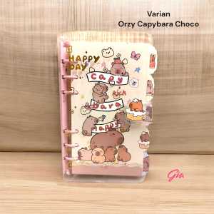 BINDER BESI CAPYBARA | DIARY JURNAL | BUKU BINDER NOTE | ORZY | ORGANIZER BOOK | BUKU BINDER WEEKLY PLANNER