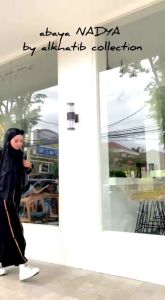 ALKHATIB COLLECTION GAMIS NADYA ESKLUSIVE RESLETING DEPAN JETBLACK SAUDI