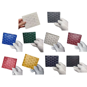Ví ngắn thời trang với Houndstooth da nhựa PU in đồ đựng Thẻ Ví Tiền thiết kế cho chất lượng cá nhân