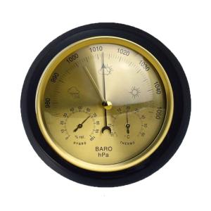 แบบกดมาตรวัดความดันโลหิต3-In-1แบบมัลติฟังก์ชั่นที่หมุนแบบกลไก-ความกดอากาศ