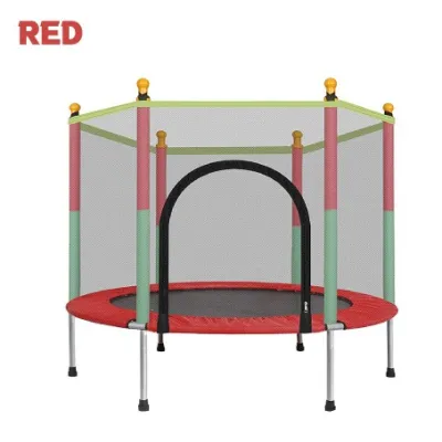 (HOT SALES) Jollybee 55 Inch Kids Trampoline Jumper Indoor Outdoor Children Bouncer Jumping Bed Trampolin kanak kanak