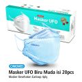 ONEMED Masker Medis KF94 UFO | Earloop 4ply - Isi 20pcs. 