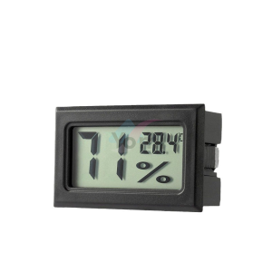Ẩm kế điện tử Nhiệt kế Mini Đồng hồ đo độ ẩm nhiệt độ 2in1 Đo chính xác cao