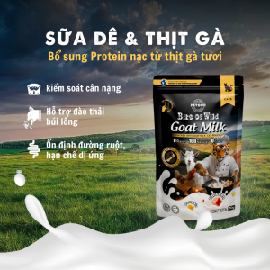 [COMBO] Pate Cao Cấp Bite of Wild Gói 70G Công Thức Sữa Dê Nguồn Đạm Tự Nhiên Cho Mèo Từ 2 Tháng