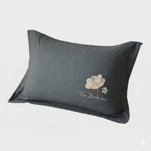 [CASE ONLY] Solid Washed Cotton Case 74x48 Moisture-Wicking Soft and Skin-Friendly