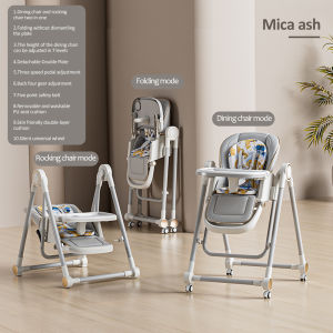 1 Year Warranty Baby Chair Foldable Baby Dining Chair Cradle Safety Belt Baby High Chair Kerusi Bayi 3 IN 1 Baby Dining