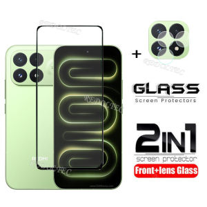 POCO F9 Ultra F9Pro 2 in 1 Screen Protector+ Protector Full Cover Full Glue Xiaomi POCO F9 Pro F9Ultra Tempered Glass Film Protection With Camera Flim Protection