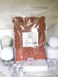 ดอกคำฝอย Safflower  100 กรัม 1 ถุง สมุนไพร แท้100% ไม่มีผสม  คนรัก สุขภาพ สินค้าเพื่อสุขภาพ ที่ดีกว่า เก็บรักษาได้นาน ออแกนิค