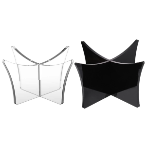 Chữ ký bóng đá hiển thị đứng kẹp giữ bóng rõ ràng Acrylic hỗ trợ cơ sở giá memorabilia Giá trưng bày trường hợp