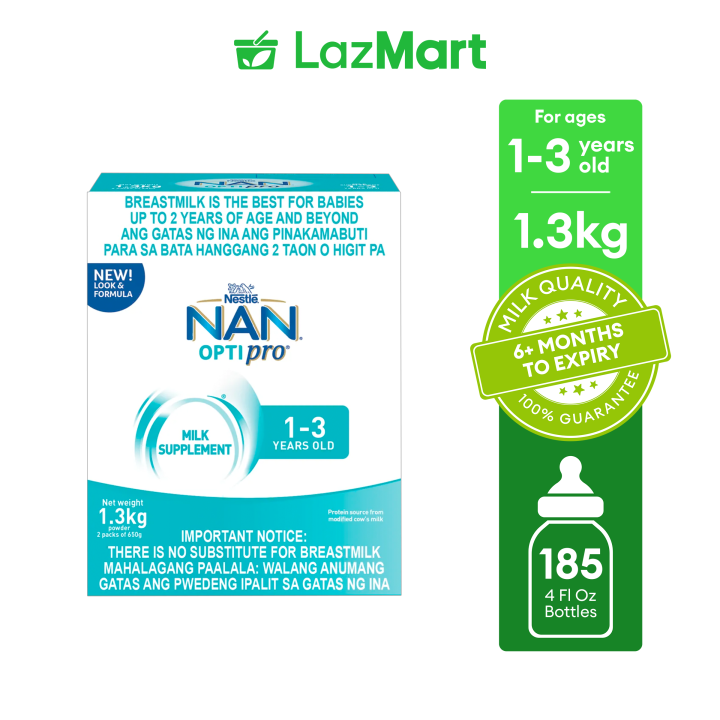 NAN OptiPro Three Milk Supplement For Children 1-3 Years Old