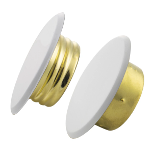 10Pcs Fire Sprinkler Head Cover Plate for Ceiling Nozzle Interior Fire Sprinkler Nozzle Escutcheon Cover Easy to Install