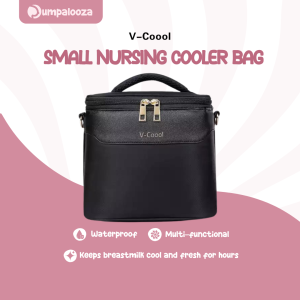 V-COOOL Small Nursing Cooler Bag with Insulated Waterproof Compartment