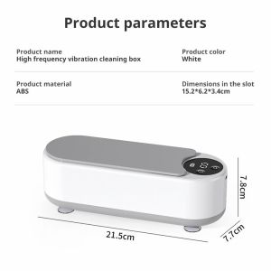 SG Stock Cordless Portable Spectacles Ultrasonic Cleaner machine Cleansing Machine Optical Jewelry Glasses Cleaner