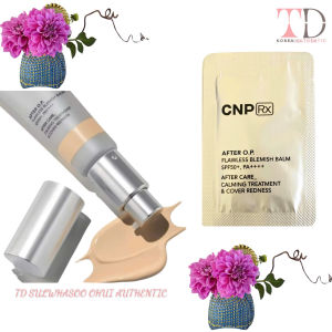 Date2027 10 Gói Kem nền CNP After O.P. Flawless Blemish Balm che khuyết điểm chống nắng SPF50+ PA+++
