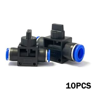 10Pcs Pneumatic Fitting Pressure Regulator Throttle Valve Compressor Accessories HVFF4 HVFF6 HVFF8 HVFF10 HVFF12