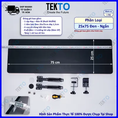 Tấm gỗ và Kẹp bàn mở rộng bàn bản lề gập mở rộng bàn làm việc tăng không gian để đồ - 132