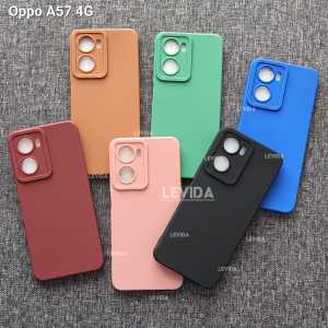 Oppo A57 4G 2022 Case Macaron Pro Kamera Case Candy Softcase Oppo A57 4G 2022