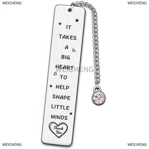 [COD] WEICHENG Stainless Steel Metal Leaf Rhinestone Pendant Bookmark Student Teacher Gift Read Home Bookmark Learn Supplies Teachers Day Gift