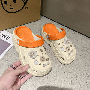 SQShop สุดฮิต รองเท้าหัวโตผู้หญิง ทรงสวยน้ำหนักเบาใส่สบาย มีรูระบายอากาศ และกันลื่นอย่างดี สีสันทูโทนด้วยน๊า แมทช์ใส่ได้ทุกโอกาศ ราคานี้มีตัวติดสวยๆแถมไปให้ด้วยน๊า อยากมีก่อนใครกดสั่งเล้ยราคาถูกจนใจเจ็บ