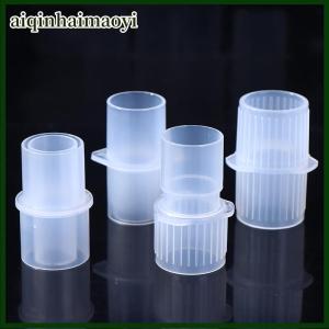 aiqinhaimaoyi 15mm To 22mm Anesthesia Breathing Circuit Corrugated System Straight Connector Veterinary Tool PP Material