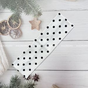 Spring and summer retro polka dot headband a stylish and sophisticated European and American fashion accessory wide-brimmed elastic and suitable for sports and everyday wear. New design