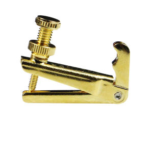 Violin Fine Tuner Untuk Violin/Biola 3/4-4/4 Stimmer Stemmer Warna Perak/Hitam/Emas