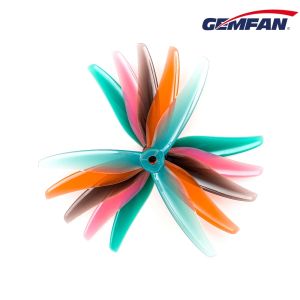 Gemfan 51466 V2 5 Inch 3-Blade Propeller 4PCS/2Pairs for FPV Racing Drone Brushless Motor 6 Colors