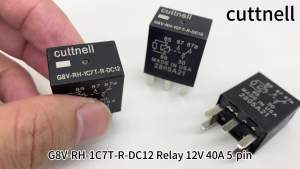 3-Pack G8V-RH-1C7T-R-DC12 Relays 12VDC 35A 5-Pin Multi-Functional OEM Relay Compatible for Some Chevrolet Cadillac Jeep Dodge and Seadoo Vehicles