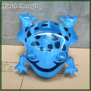 Fanzi Cartoon Animals Model PVC Inflatable Toy Frog Stretchy Frog Childrens Toys Holiday Party Decoration Childrens Classic Toys
