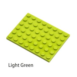 50pcs DIY Building Blocks 6x8 Dots 12Color Educational Creative Size Compatible With 3036 Toys for Children Thin Figures Bricks2026
