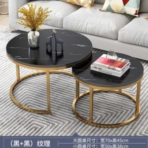 Reception table โต๊ะรับแขก โต๊ะกลาง โต๊ะกาแฟ โต๊ะกลม โต๊ะกลางโซฟา โต๊ะกลมลายหินอ่อน ลายหินอ่อนโครงขาสแตนเลสสีทอง