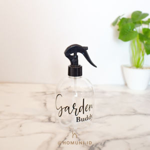Botol Spray Bening Dengan Stiker