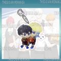 Móc khóa BLUE LOCK ver Michael Kaiser x Isagi Yoichi in hình anime chibi Mica trong acrylic quà tặng dễ thương. 