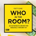 Hygge Games Who in The Room? Party Gamef Yellow. 