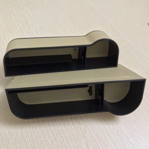 Khay để đồ khe ghế bằng da cho ô tô - chống rơi đồ gọn gàng tiện dụng - Xedep Store