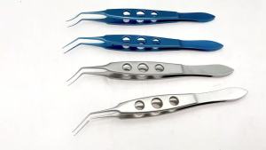 Utrata Style Capsulorhexis Forceps Ophthalmic  105mmInstruments Ophthalmic Forceps