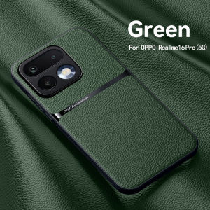 Leather Magnetic Phone Case For Realme 16 Pro Plus 16T 5G Shockproof Casing Protective Shell Back Cover