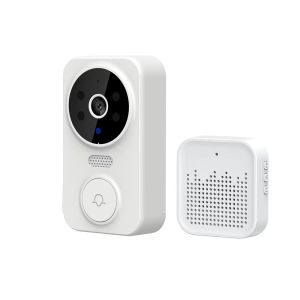 Wireless remote voice intercom doorbell two-way communication radio home-use elderly and children one-button call device