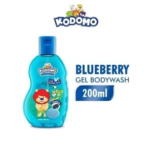 Kodomo Shower Gel Strawberry Cherry Blueberry Orange Botol 200 ml