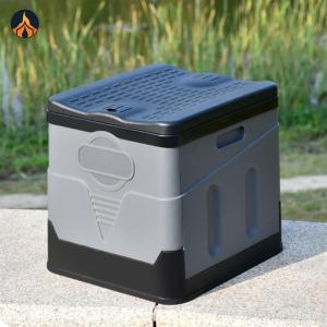 Multifunction Bedpan Portable Outdoor Folding Toilet Strong Bearing Capacity Reusable Trash Can for Tour Emergency Self-driving Travel [Jocestyle Store]