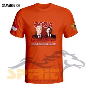 Kaos Ganjar Mahfud Capres Cawapres Indonesia Katun Lengan Panjang All Color Big Size Jumbo