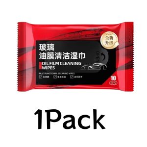 【NEW】TL77 50PCS Anti-Fog Rain Remover Wipes Car Glass Oil Film Remover Car Glass Cleaning Wipes Auto Windshield Rearview Mirror Oil Film Remover New Oil Film Cleaning Wipe for All Vehicles Lmproves Clarity and Visibility