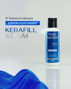 Inaura Magic Keratin Kerafill Serum 75ml: Perawatan Rambut Alami dengan Keratin