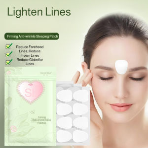 Chuan Character Wrinkle Small Iron Sleep Patch Hydrating Mask Anti-Wrinkle Night Facial/Beauty Doctor Tightening/Skincare For Adults/Women Moisturizing Soothing