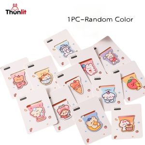 Thunlit Magnetic Bookmark 10PCs School Supplies Wholesale 1PC Cute Mini Cartoon Personalized Dog Bookmark with Magnets Book Page Clip Page Markers