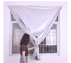 100% Removable Light Blocking Darkest Window Cloth DIY Total Blackout Glass Privacy Darkening Window Tint Black Window Sticker