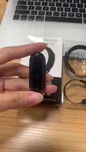 New M4 Color Screen Smart Bracelet   Waterproof exercise mode   Information Reminder Health Bracelet Now Available