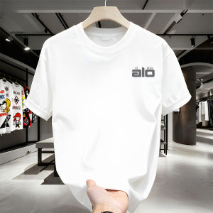 CODMen 100% Cotton T-Shirt 2026 New Loose Cool Red Oval Alo Logo Gym Running Versatile Tee .C